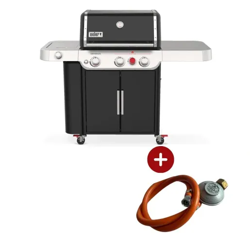 Gratar pe gaz Genesis E-335 - Negru + Regulator